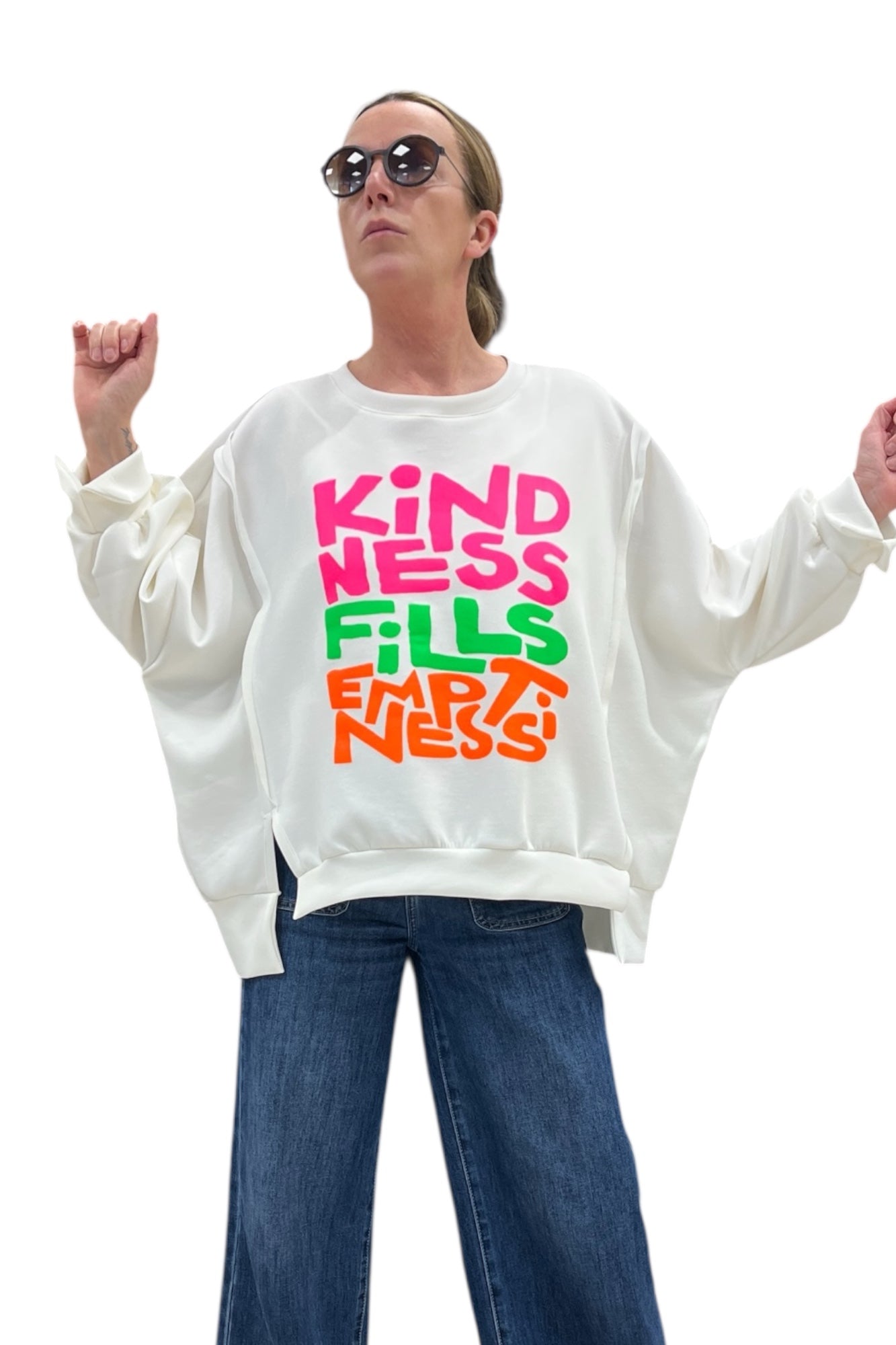 Sweater mit Aufdruck