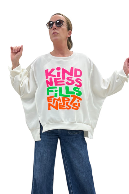 Sweater mit Aufdruck