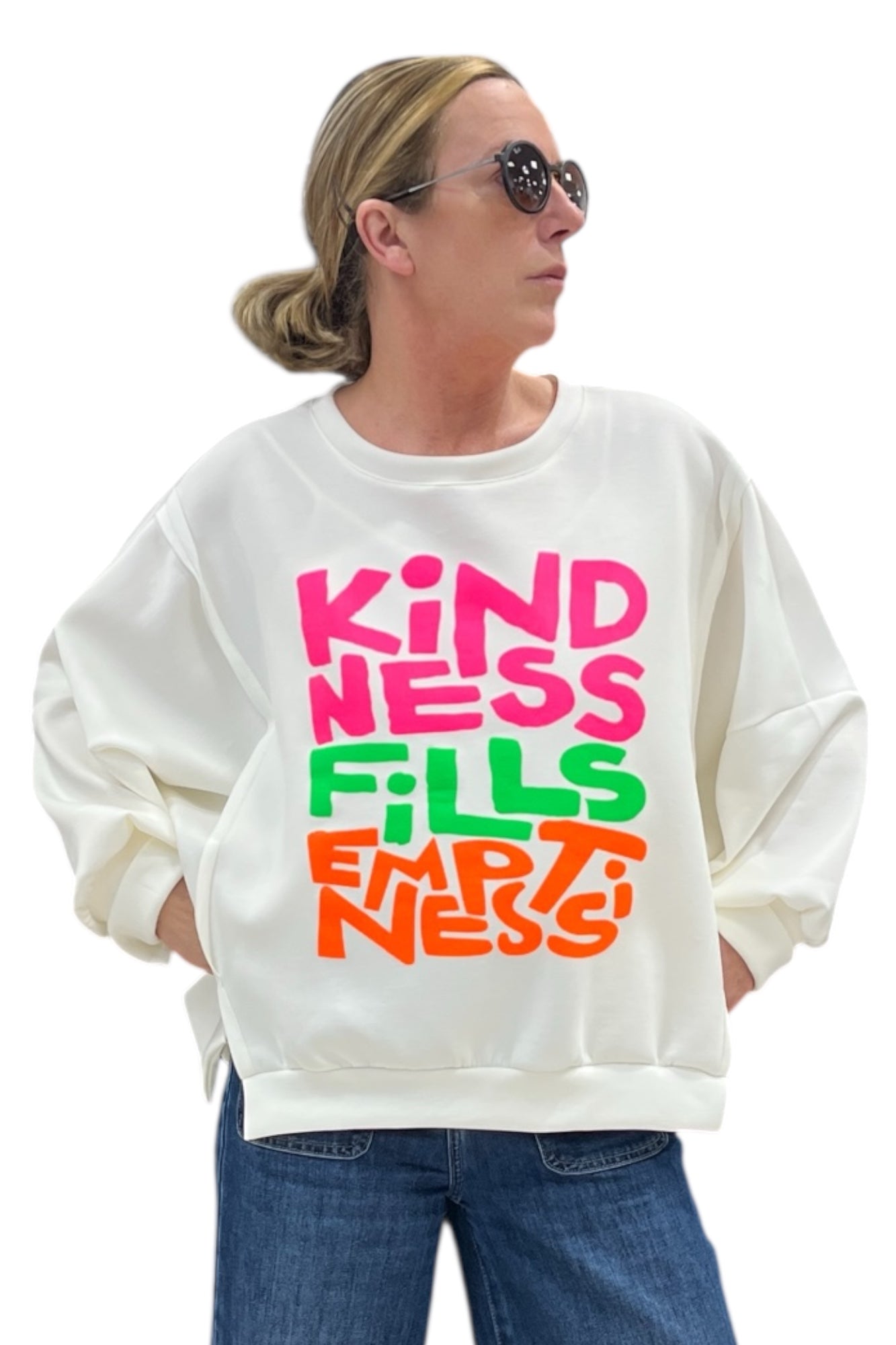 Sweater mit Aufdruck