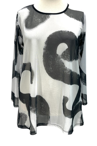 Shirt aus Mesh