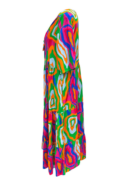 Boheme-Kleid Viskose