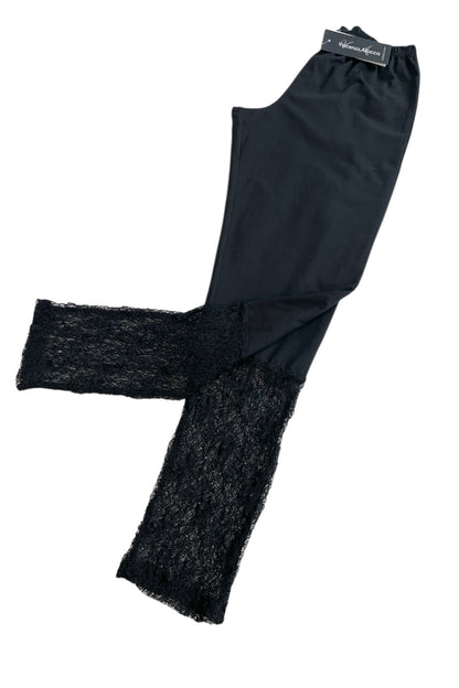 Leggings with lace