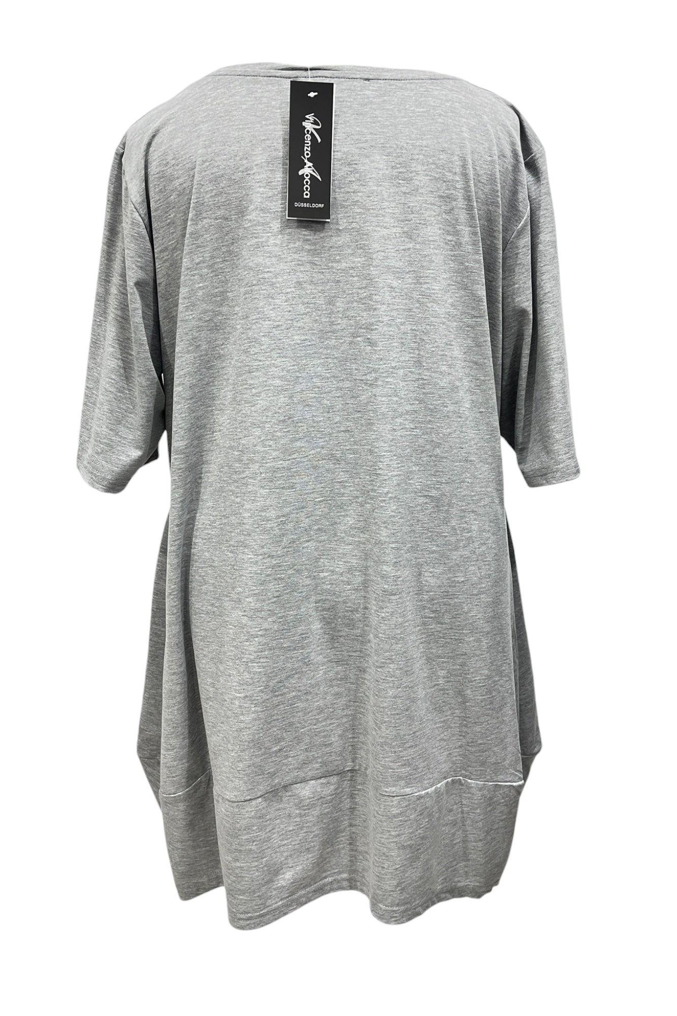 Tunic with sequin embroidery