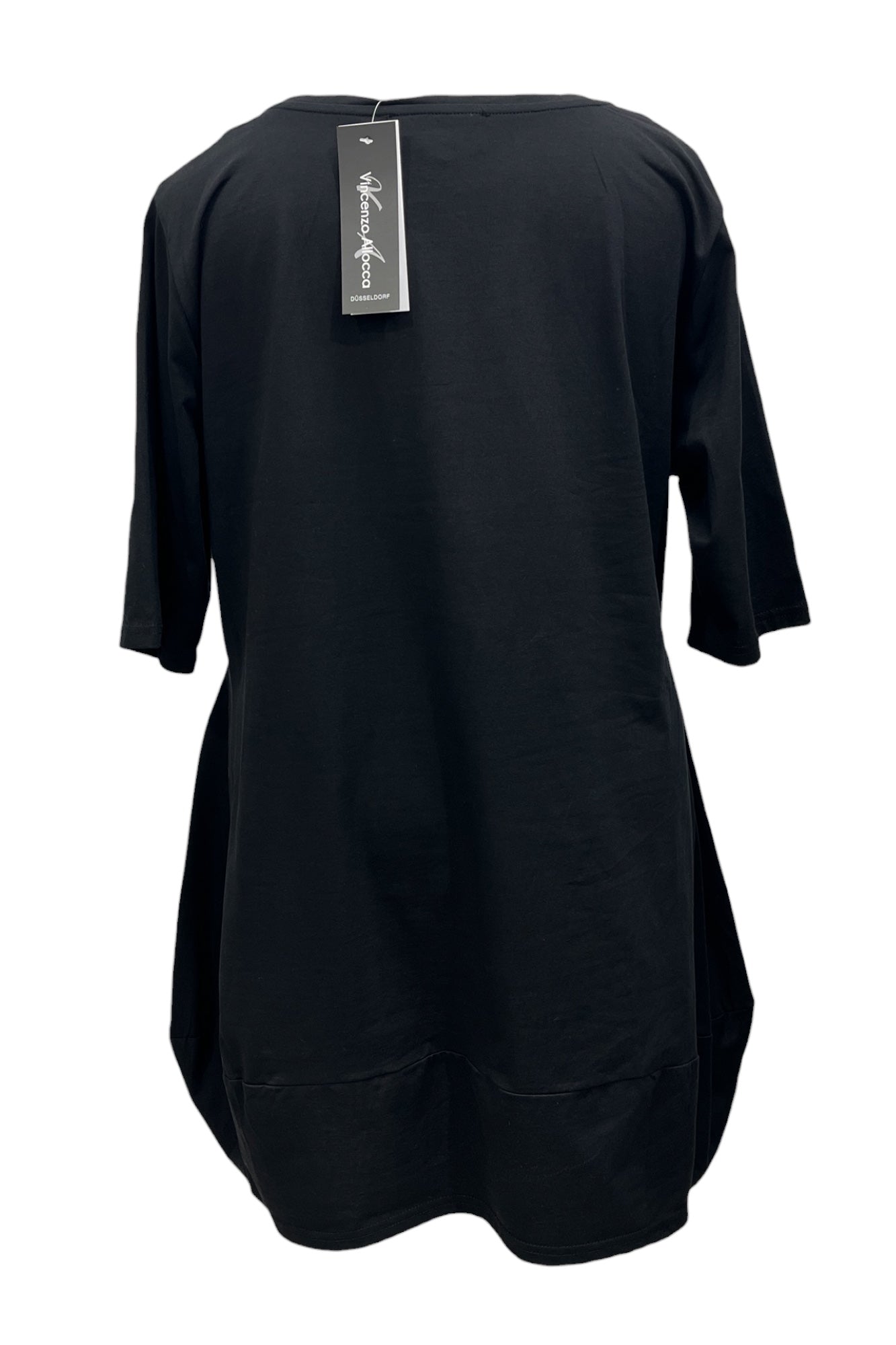Tunic with sequin embroidery