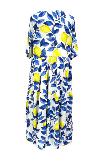 Boheme-Kleid aus Viskose
