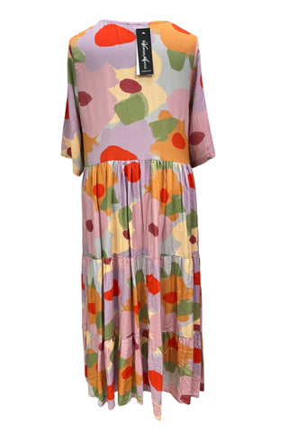 Boheme-Kleid aus Viskose