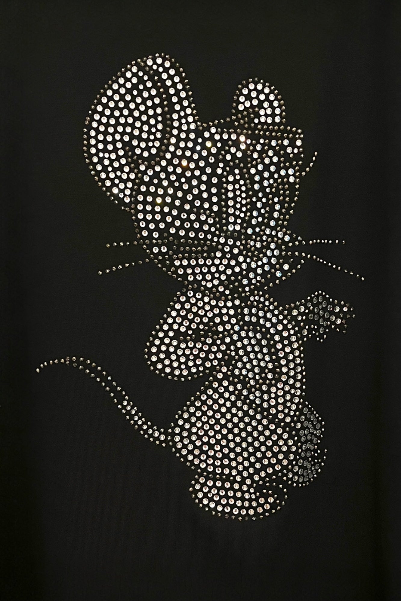 Tunic with rhinestone embellishment