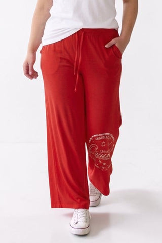 Hose aus Viskose mit Druck