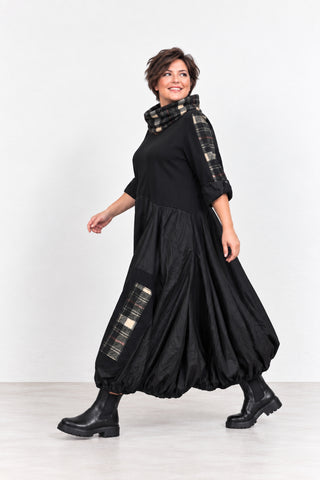 Kleid Lilly im Stoff-Mix