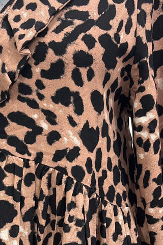 Kleid Luisa im Leo-Look