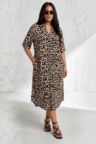 Kleid aus Viskose