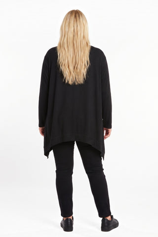 Oversize Shirt mit Strass
