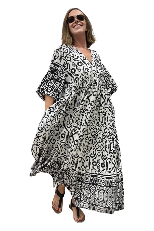 Dress viscose bohemian