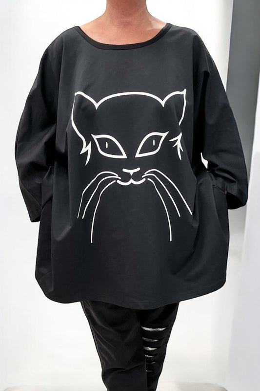 Sweatshirt Catprint