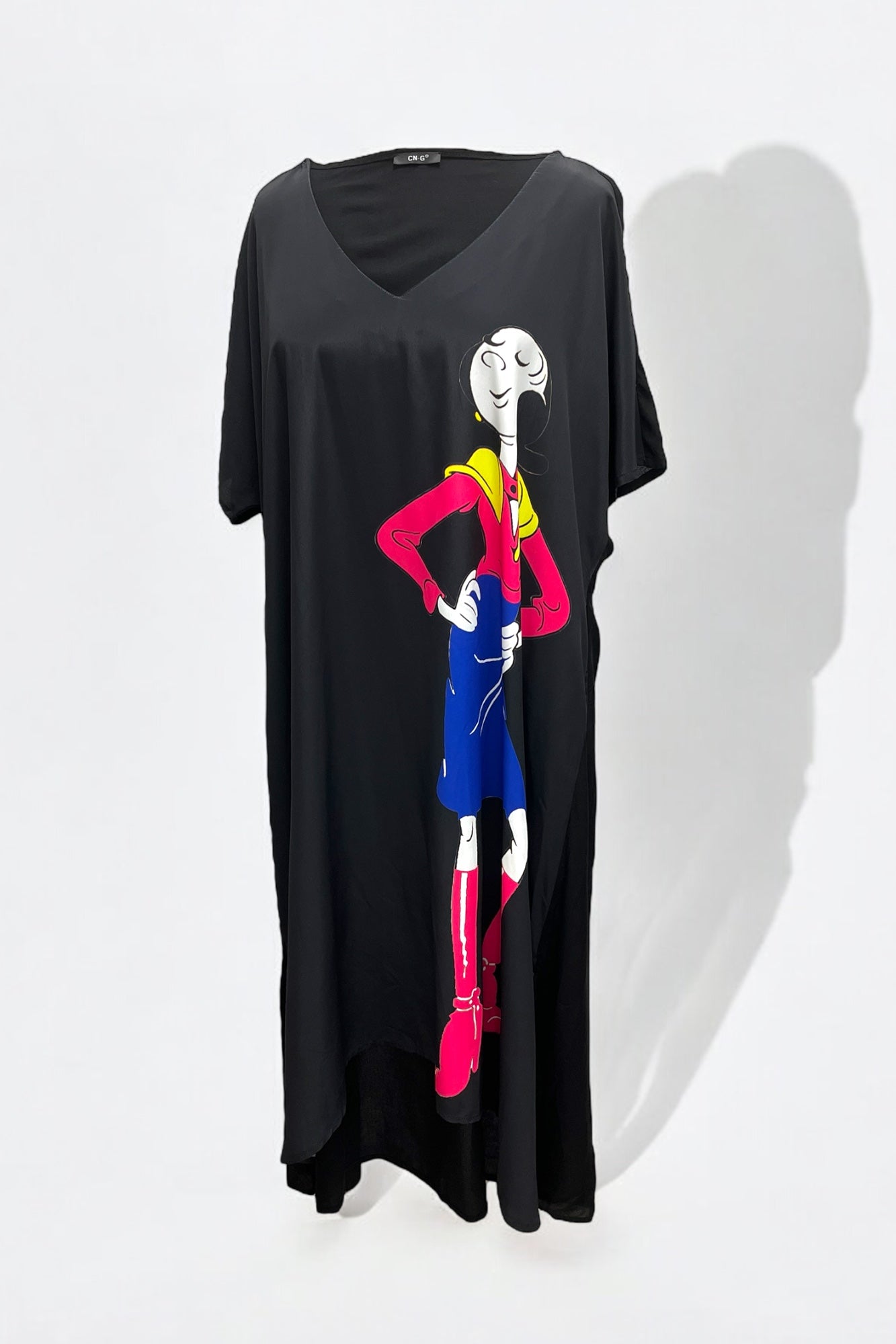 Dress with Comic-Print