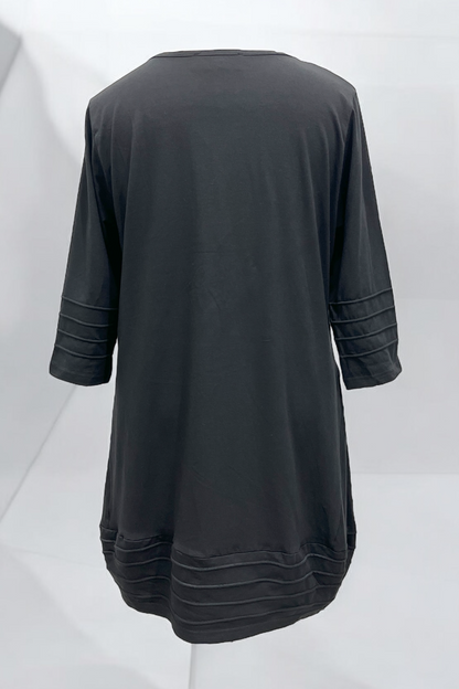 Tunic with removable turtleneck 842