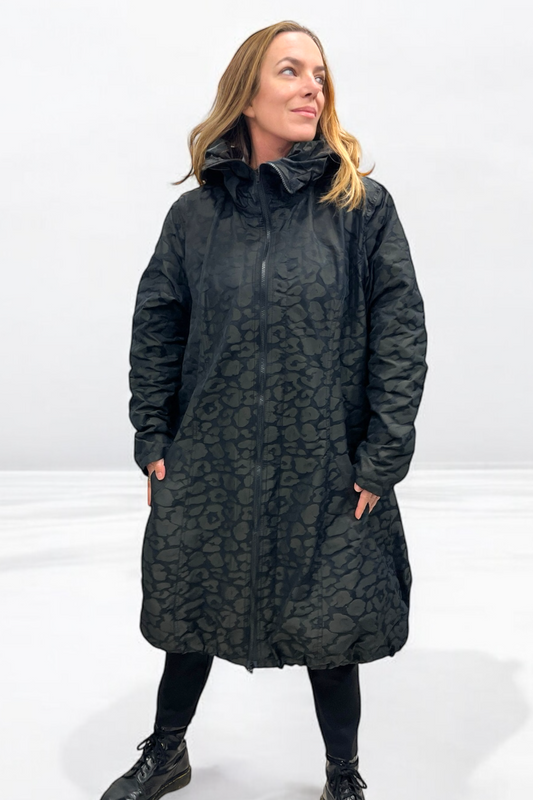 Mantel Parka Jaquard