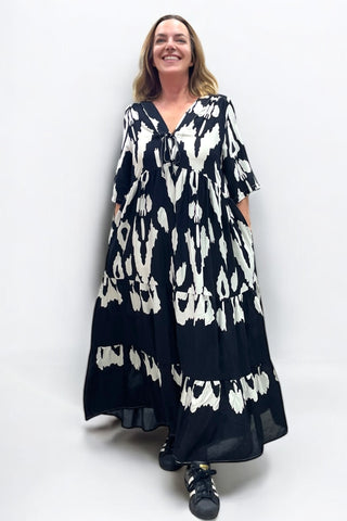 Boheme-Kleid Viskose 9314