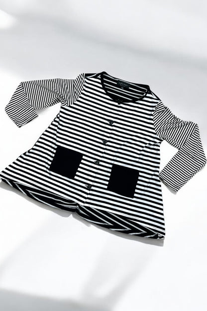 Jacke Streifen 5493