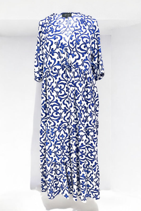 Boheme-Kleid Viskose 9314