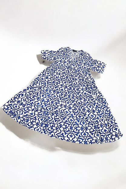 Boheme-Kleid Viskose 9314