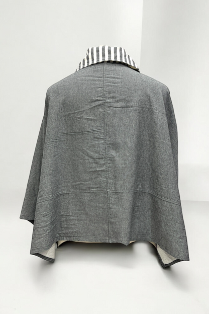 Kurzjacke mit Streifen 503