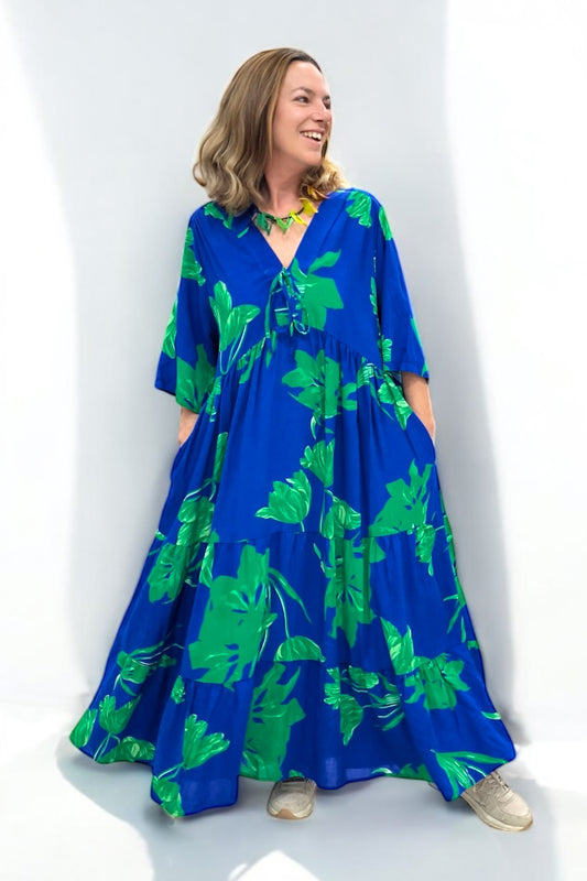 Bohemian dress viscose 9314