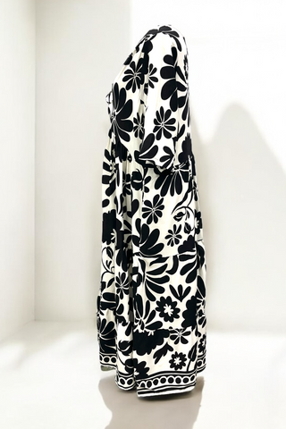 Boheme-Kleid Viskose 9314
