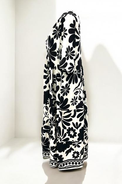 Bohemian dress viscose 9314