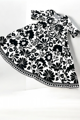 Boheme-Kleid Viskose 9314