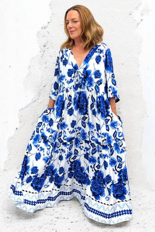 Bohemian dress viscose 9314