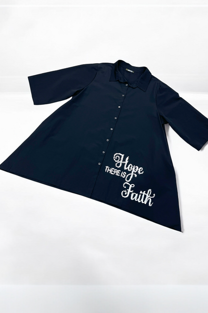 Shirt with appliqué 1137