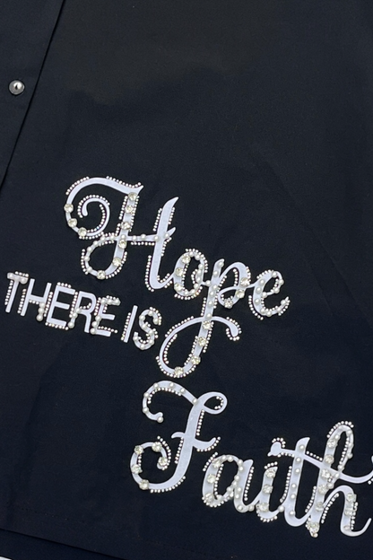 Shirt with appliqué 1137