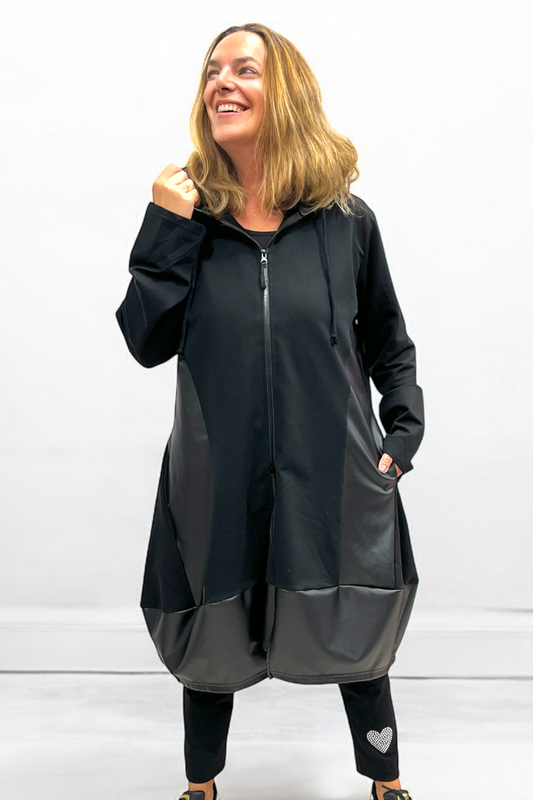 Jacke mit Kapuze 5466