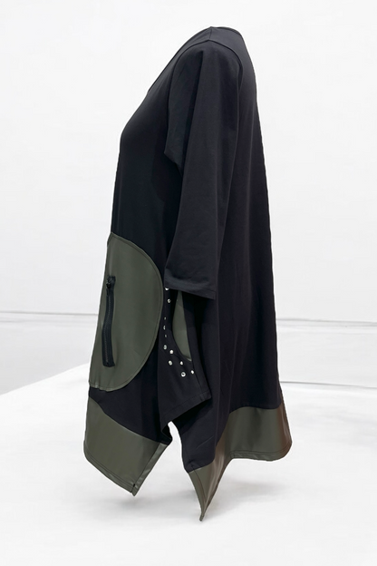Tunic with patches 7470
