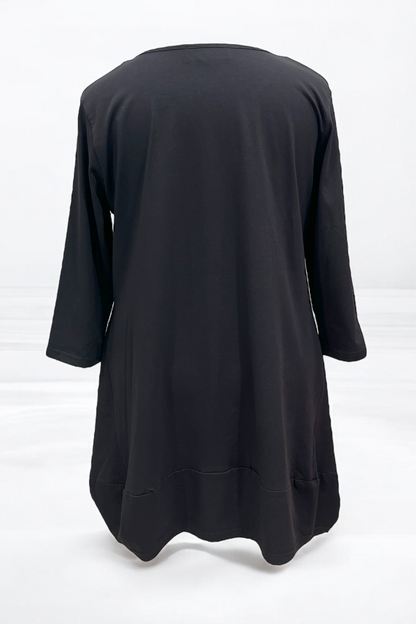 Tunic with skull rhinestones 842