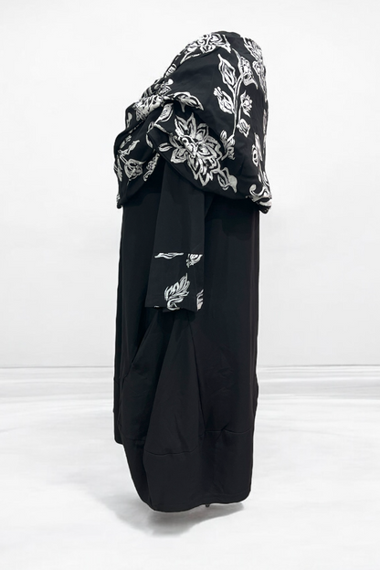 Tunic with Carmen collar 7587