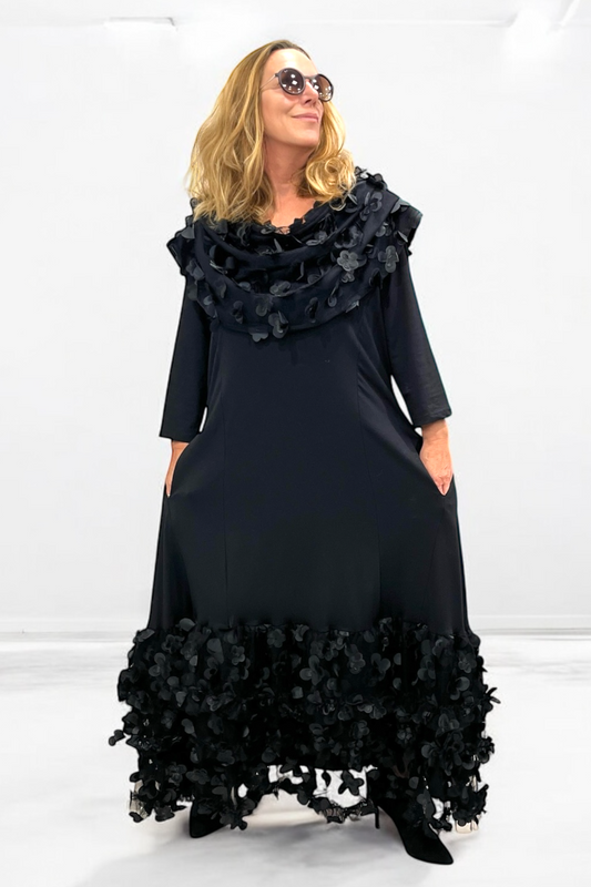 Kleid mit Blüten 9313