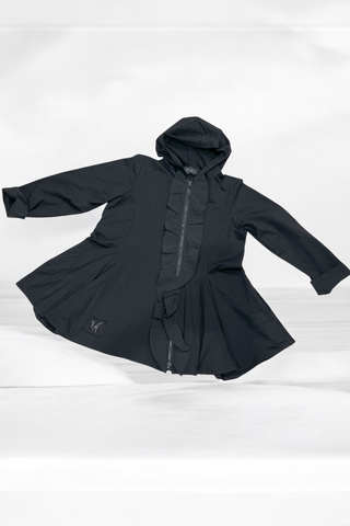Jacke mit diagonalen Zip 5472