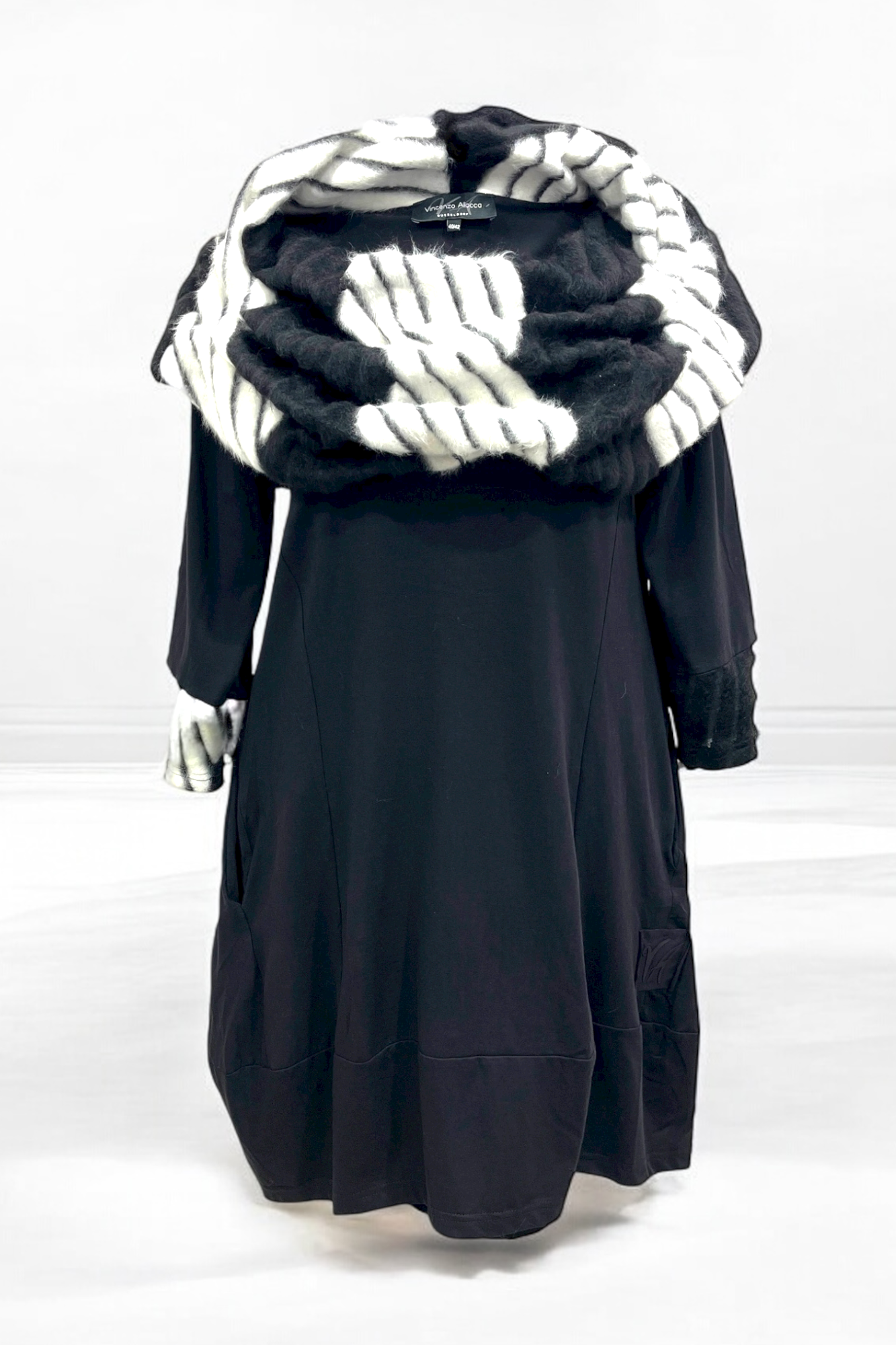 Tunic with Carmen collar 7518