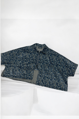 Jacke mit Leo-Print 5503