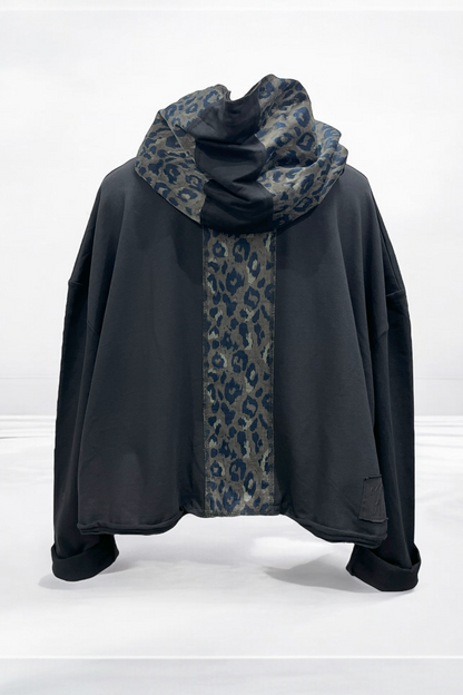 Kurzjacke Leo-Print 5495