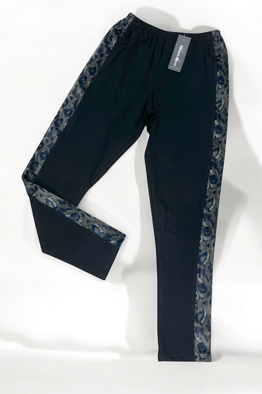 Legging mit Leo-Print 3440
