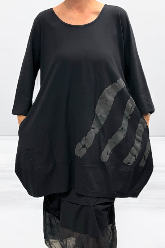 Tunika mit Highprint