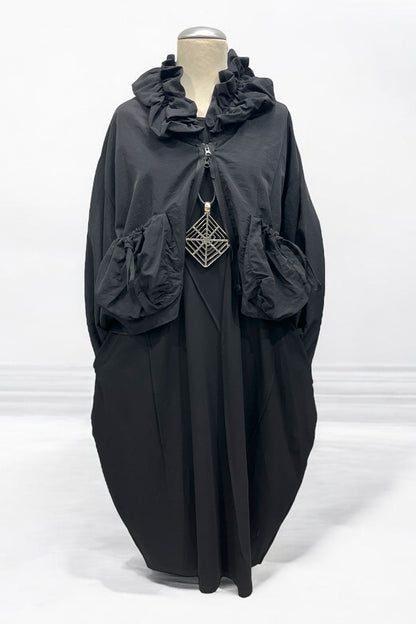 Jacke aus Techno-Stoff