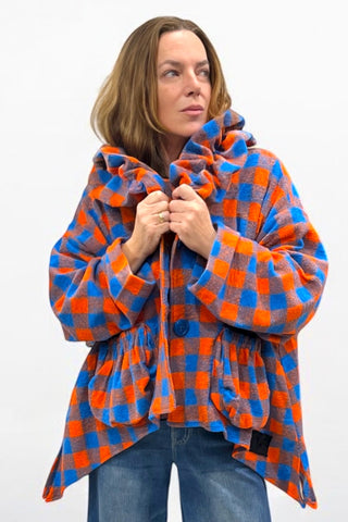Jacke in Wolloptik
