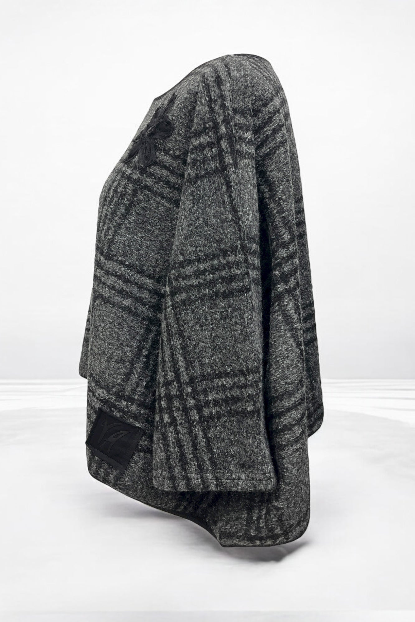 Kurzshirt in Wolloptik