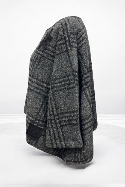 Kurzshirt in Wolloptik