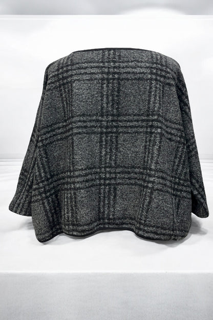 Kurzshirt in Wolloptik