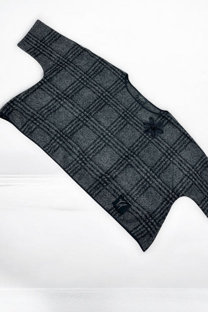 Kurzshirt in Wolloptik